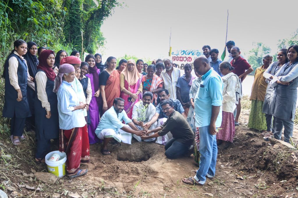 Riparian Ecorestoration at Annamanada Grama Panchayath